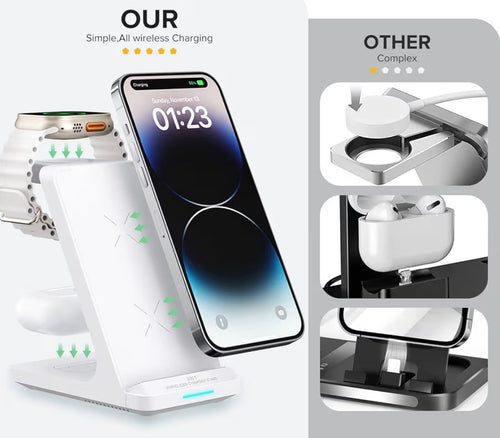 3-in-1 Wireless Charging Stand